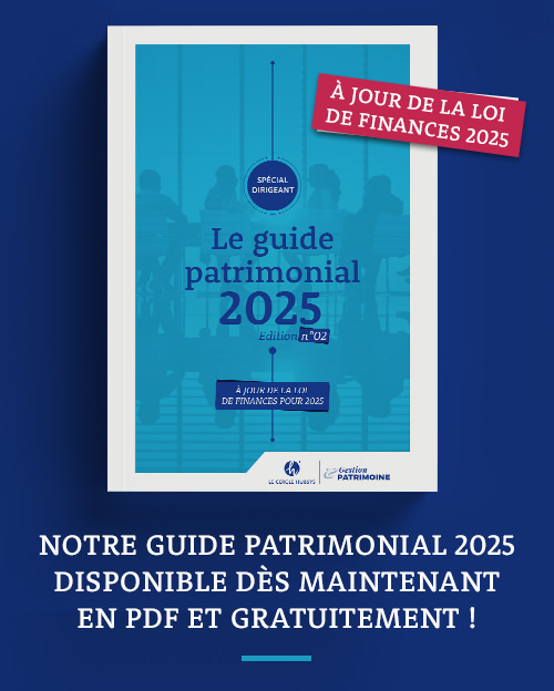 Téléchargez notre guide patrimonial spécial dirigeant, à jour de la loi de finances pour 2025 !